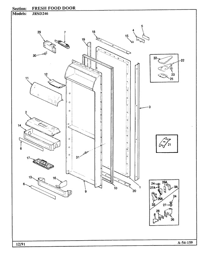 Diagram for JRSD246 (BOM: AQ81B)