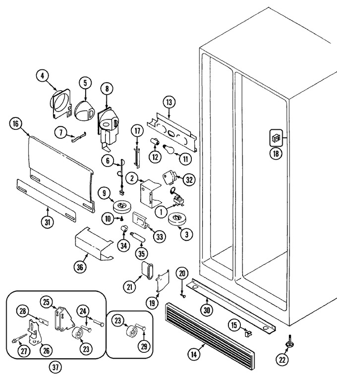 Diagram for JRSD2790W