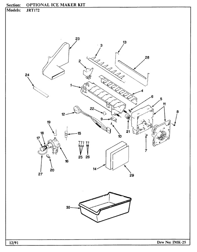 Diagram for JRT172R (BOM: AJ21B)