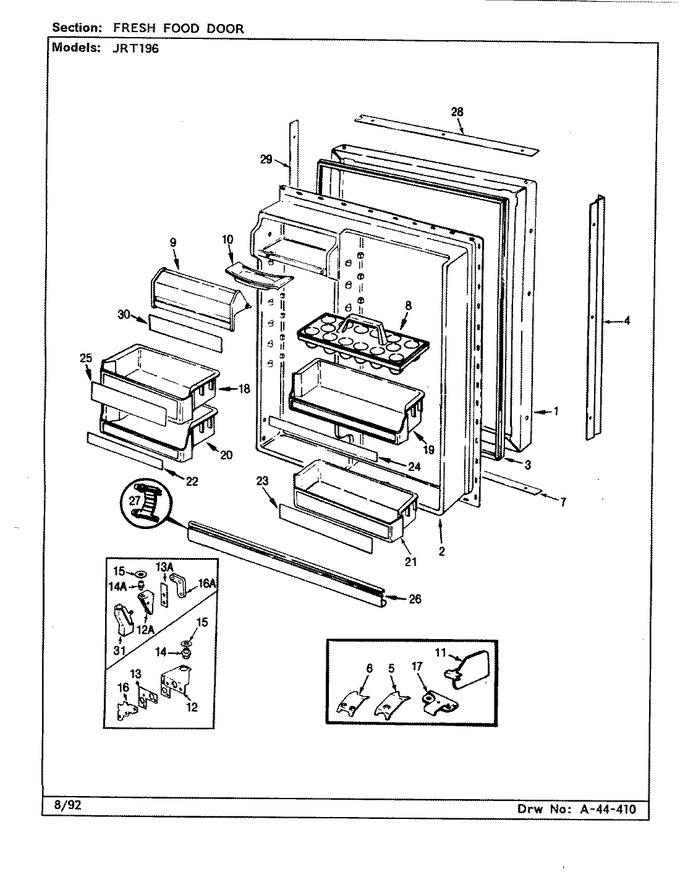 Diagram for JRT196 (BOM: BJ55B)