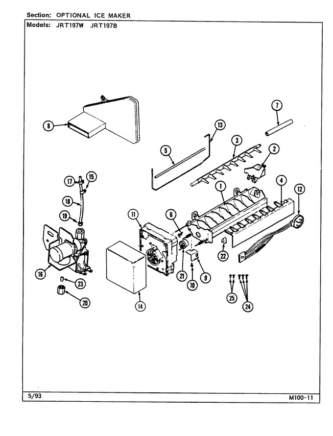 Diagram for JRT197B (BOM: DE79A)