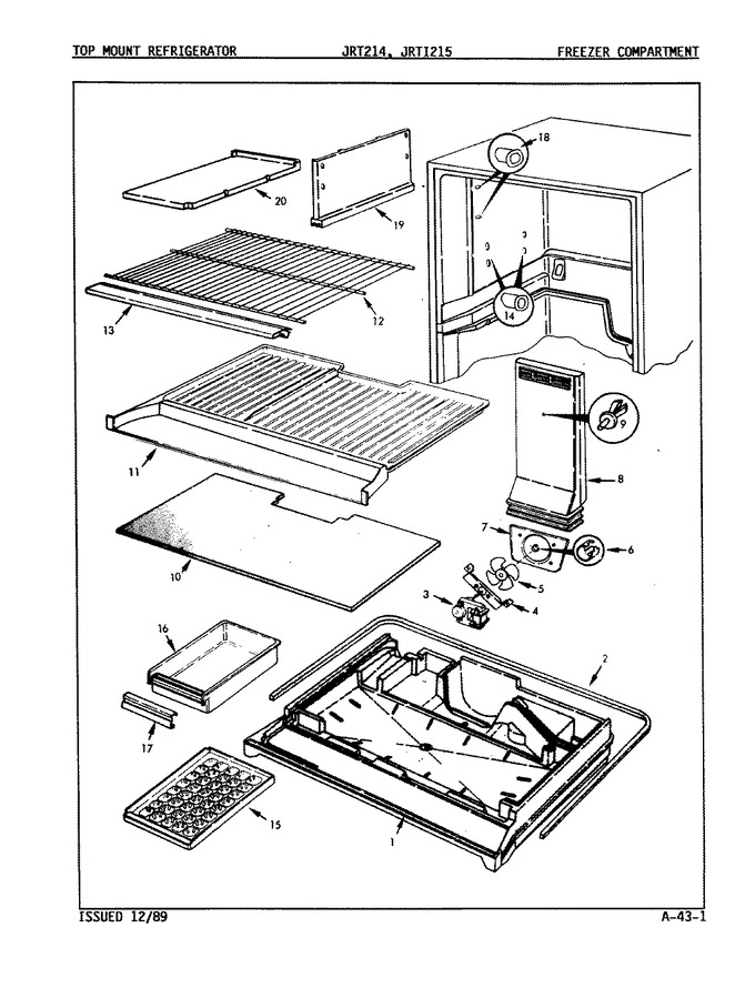 Diagram for JRT214 (BOM: 8C01A)