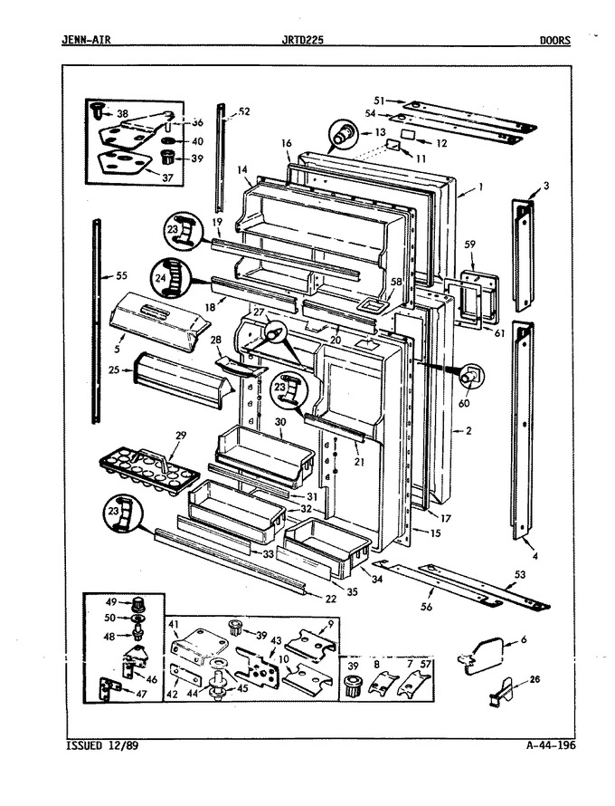 Diagram for JRTD225R (BOM: 9C75B)