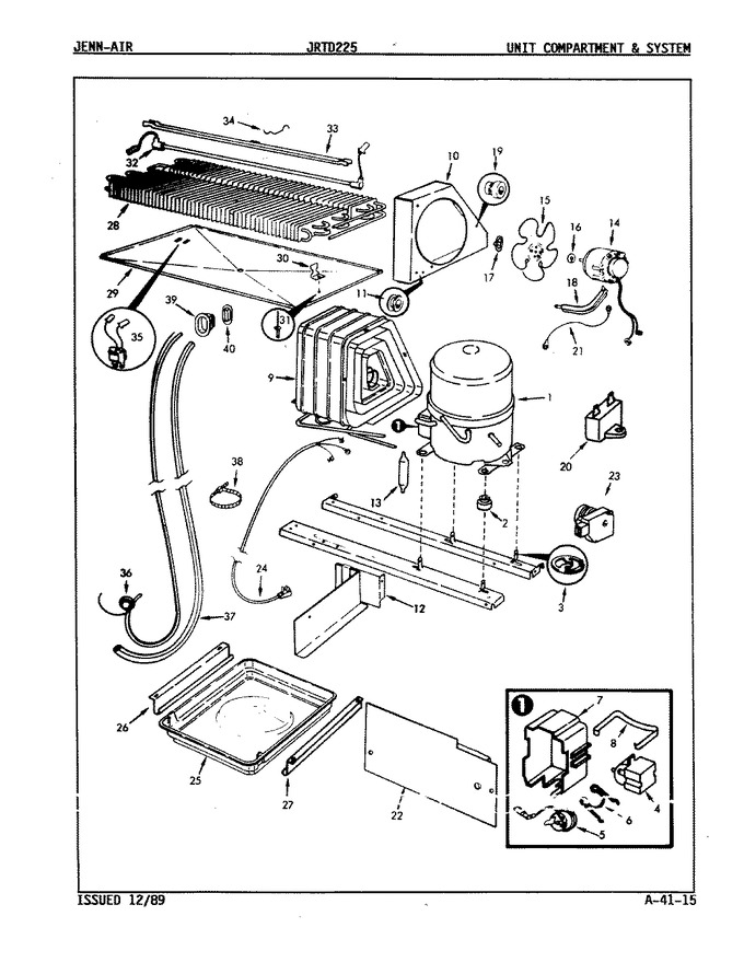 Diagram for JRTD225R (BOM: 9C75A)