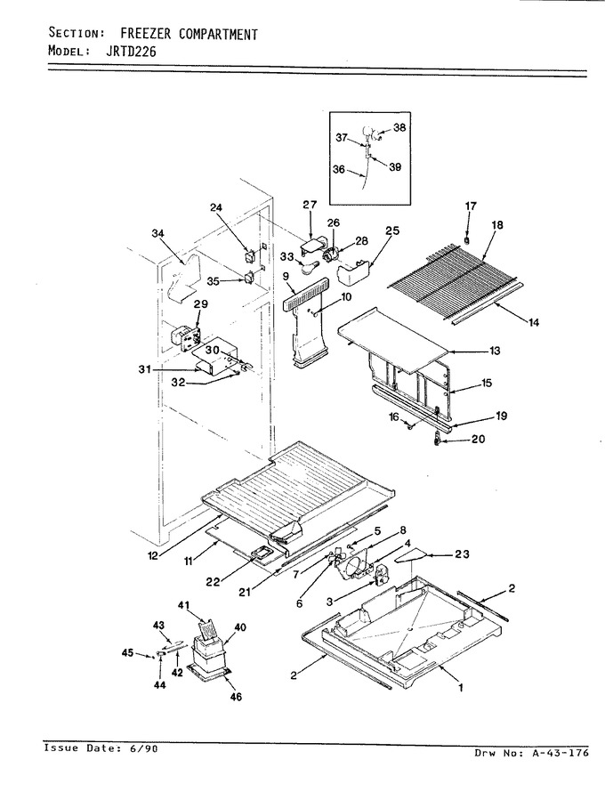 Diagram for JRTD226R (BOM: BJ81A)