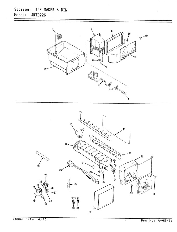 Diagram for JRTD226R (BOM: BJ81A)
