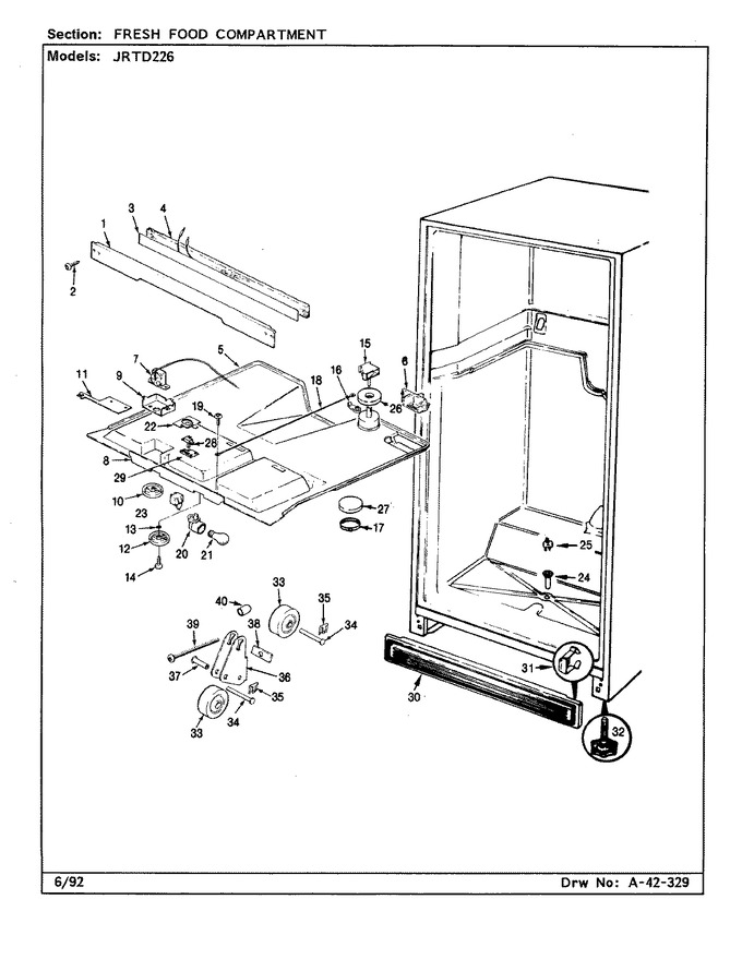 Diagram for JRTD226R (BOM: BJ83B)