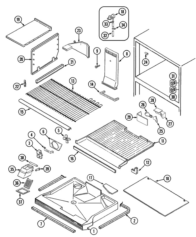 Diagram for JRTD229LW