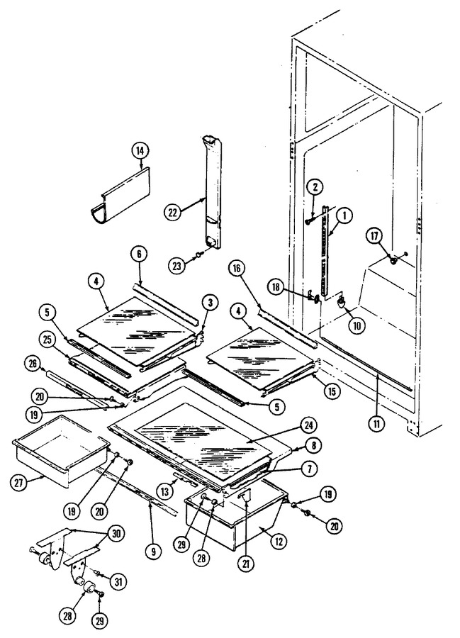 Diagram for JRTDE228LW