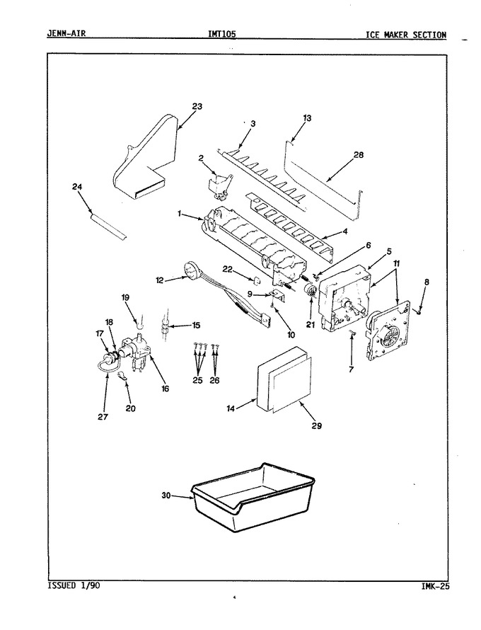Diagram for JRTDX224L (BOM: 7B24B)