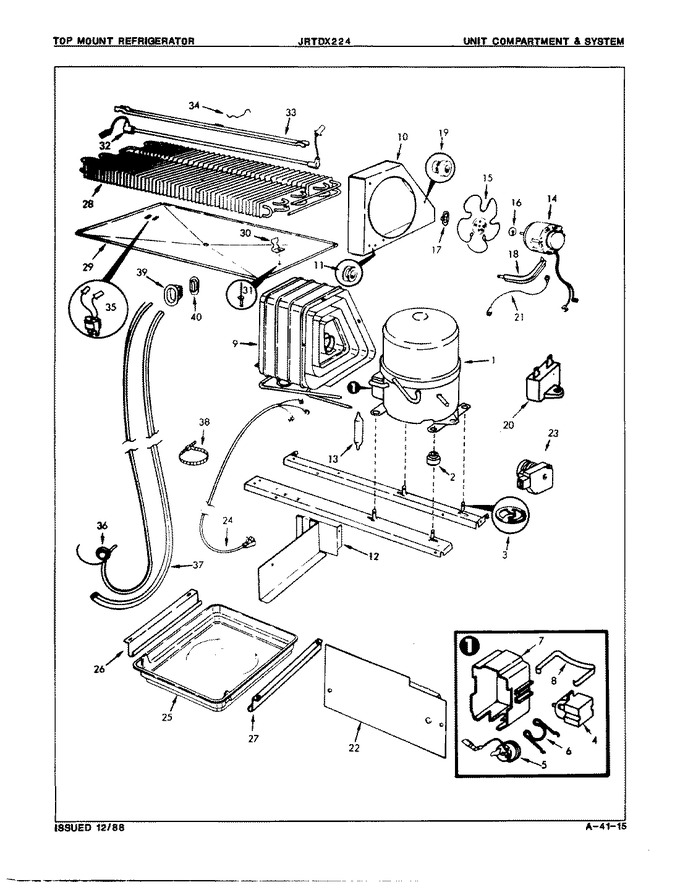 Diagram for JRTDX224L (BOM: 8B14B)