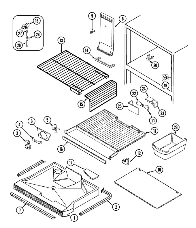 Diagram for JRTF1960W