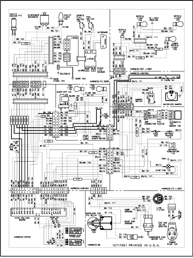 Diagram for JS2628HEHB (BOM: PJS2628HHB0)