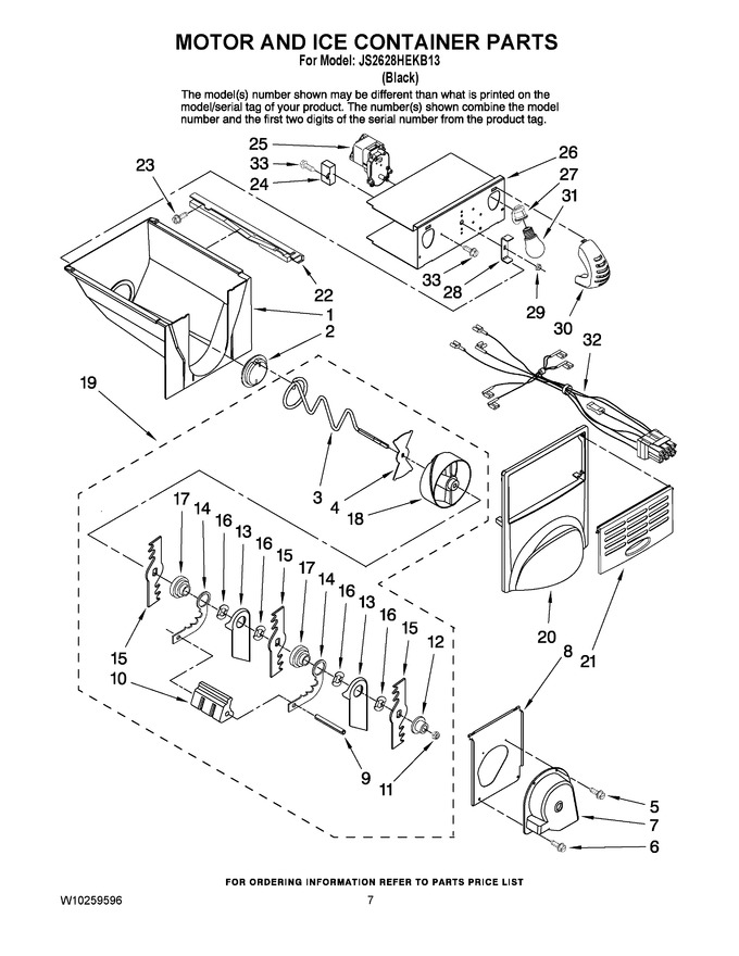 Diagram for JS2628HEKB13