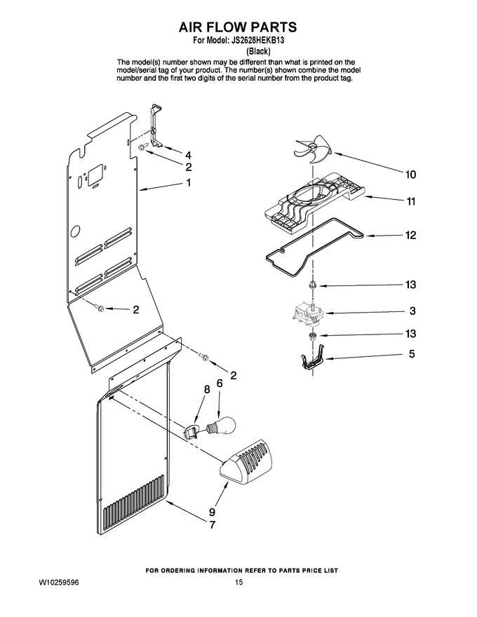 Diagram for JS2628HEKB13