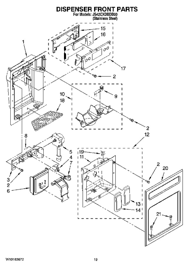 Diagram for JS42CXDBDB00