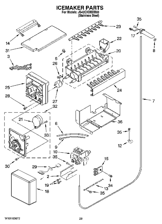 Diagram for JS42CXDBDB00