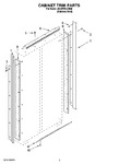 Diagram for 02 - Cabinet Trim Parts