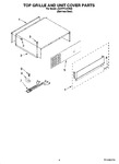 Diagram for 06 - Top Grille And Unit Cover Parts