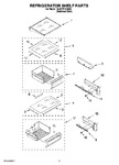 Diagram for 07 - Refrigerator Shelf Parts