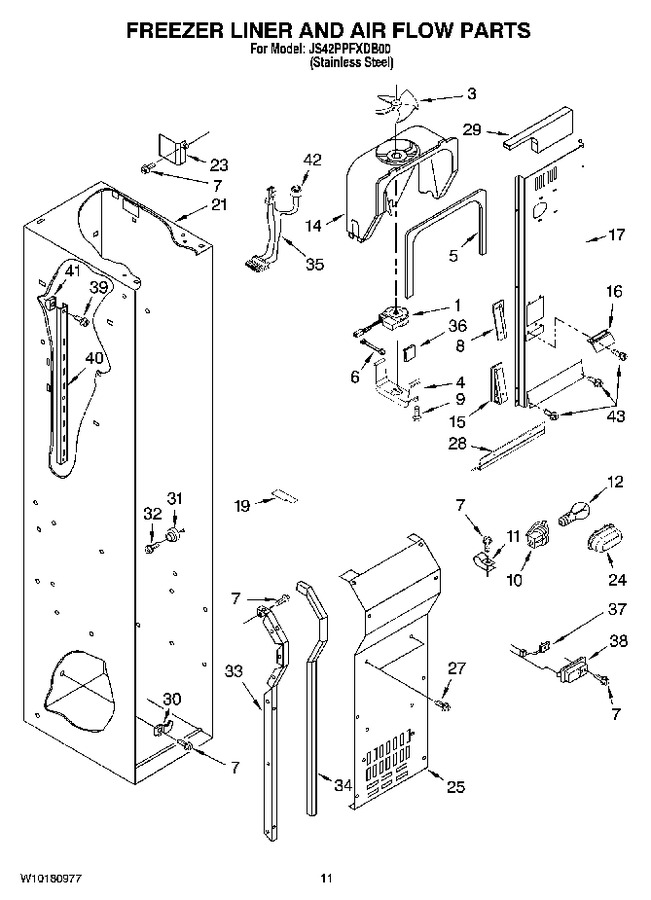 Diagram for JS42PPFXDB00