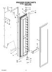 Diagram for 10 - Freezer Door Parts