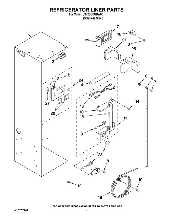 Diagram for JS42SEDUDW00