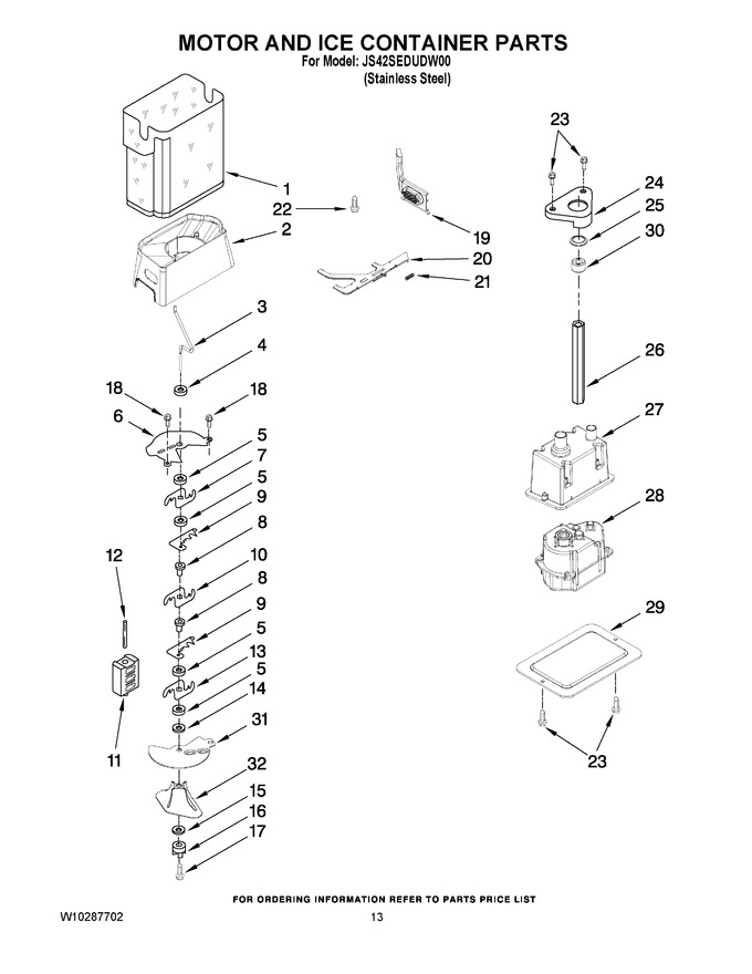 Diagram for JS42SEDUDW00