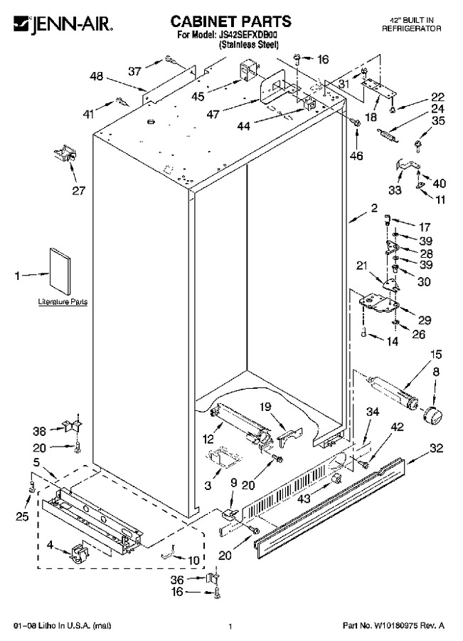Diagram for JS42SEFXDB00