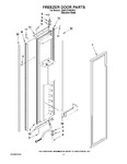 Diagram for 11 - Freezer Door Parts