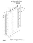 Diagram for 02 - Cabinet Trim Parts