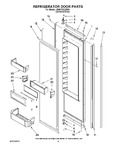 Diagram for 10 - Refrigerator Door Parts