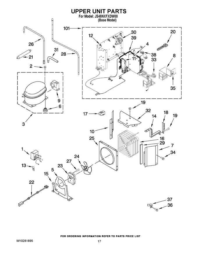 Diagram for JS48NXFXDW00