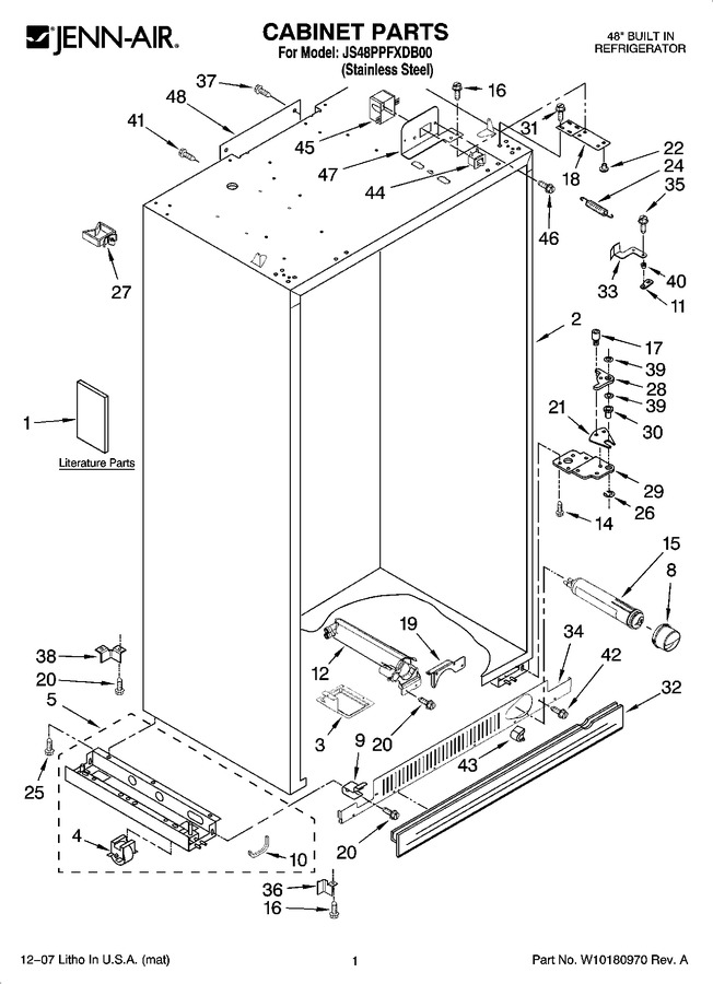 Diagram for JS48PPFXDB00