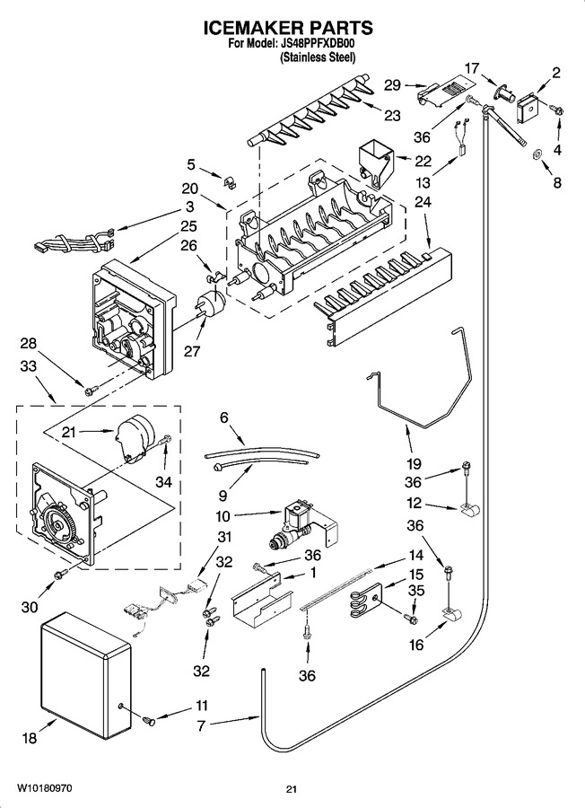 Diagram for JS48PPFXDB00