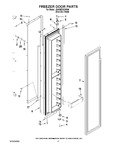 Diagram for 11 - Freezer Door Parts