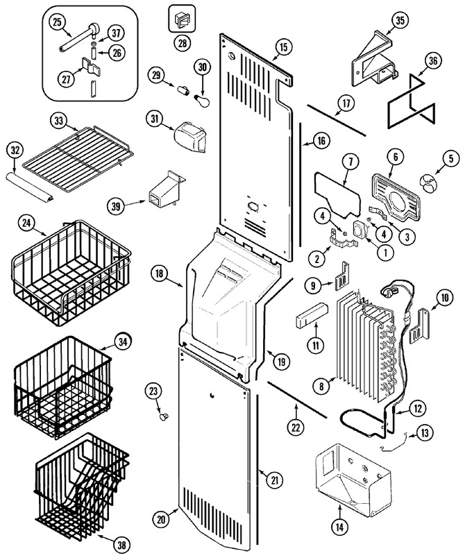 Diagram for MSD2456GEW