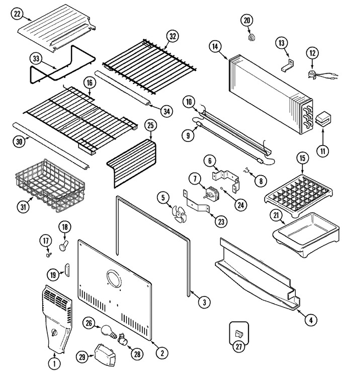 Diagram for JTB2488AEB