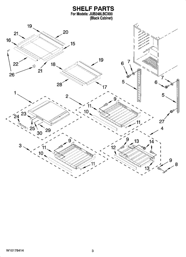 Diagram for JUB248LBCX00