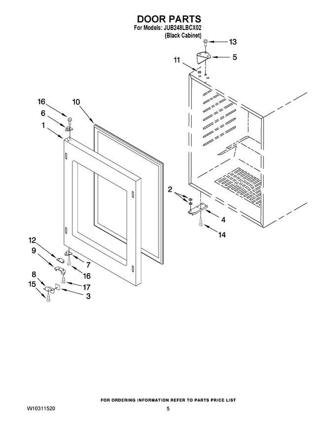 Diagram for JUB248LBCX02