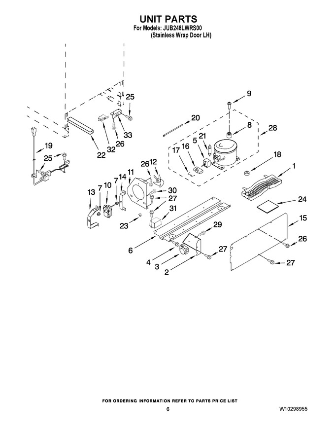 Diagram for JUB248LWRS00