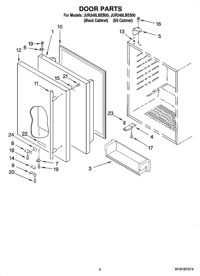 Diagram for JUR248LBES00