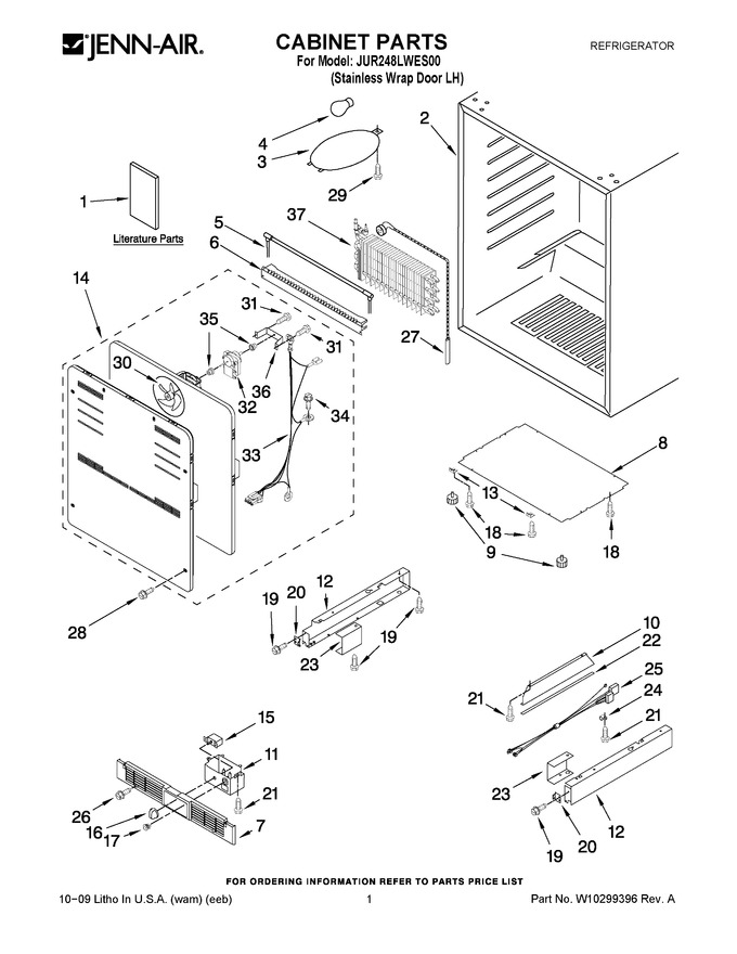 Diagram for JUR248LWES00