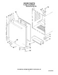Diagram for 03 - Door Parts