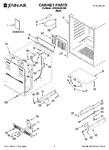 Diagram for 01 - Cabinet Parts