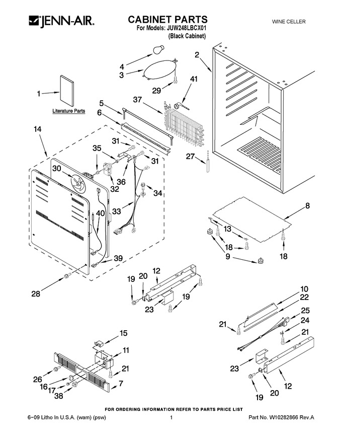 Diagram for JUW248LBCX01