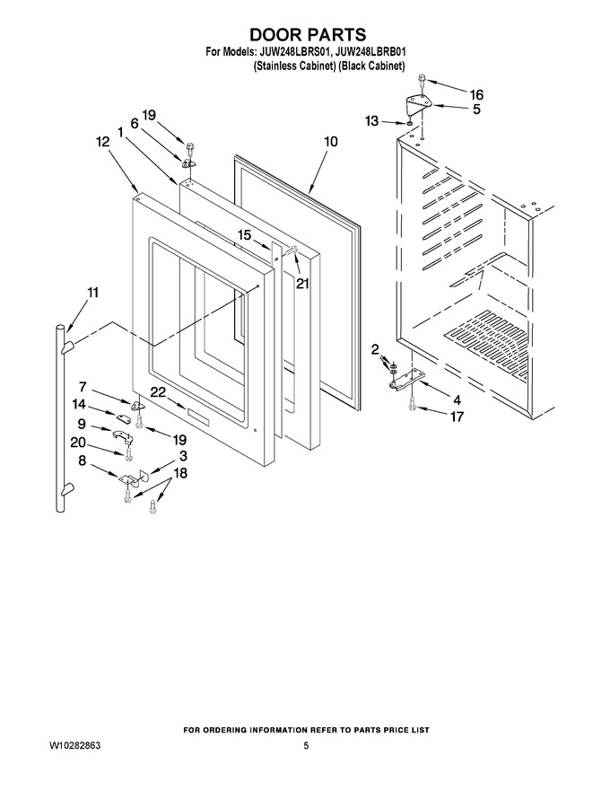 Diagram for JUW248LBRB01
