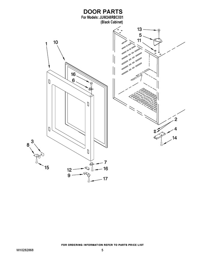 Diagram for JUW248RBCX01