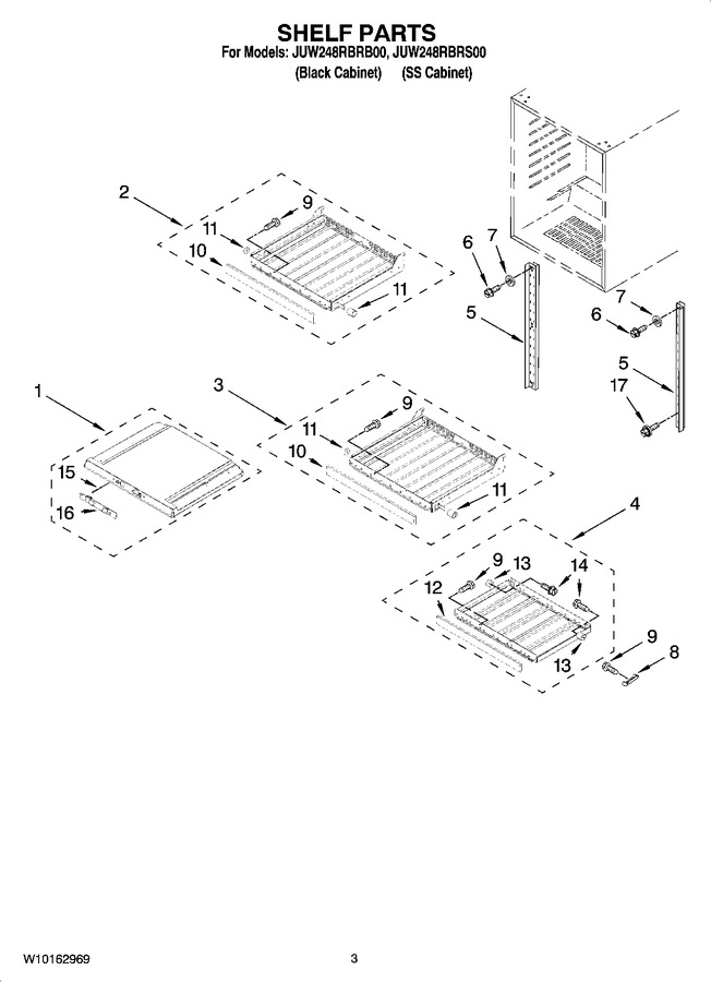 Diagram for JUW248RBRB00