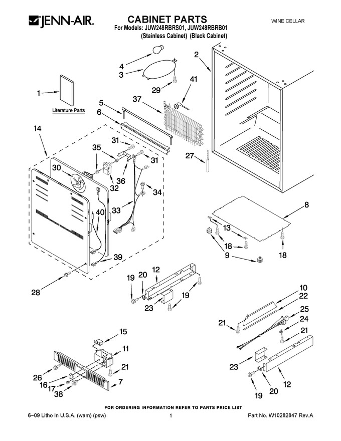 Diagram for JUW248RBRB01